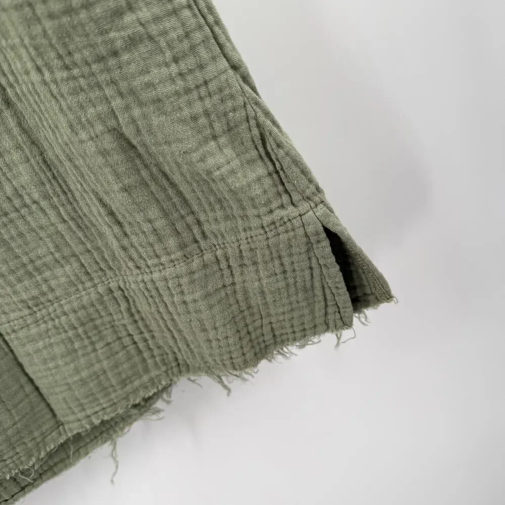 Amadi Dress Women’s Extra Small NEW Anthropologie Nola Off Shoulder Green NWOT - Picture 12 of 16